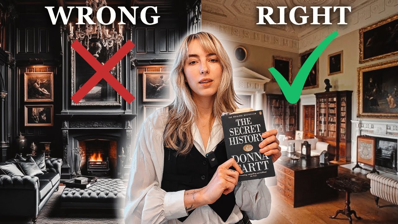 How to Decorate DARK ACADEMIA the RIGHT WAY  🕰️🕯️