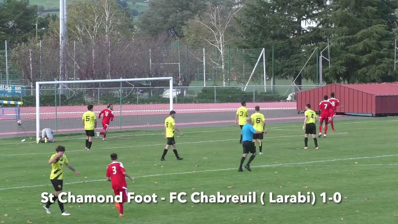 R2 Match en retard 3&egrave;me journ&eacute;e   St Chamond Foot   FC Chabreuil