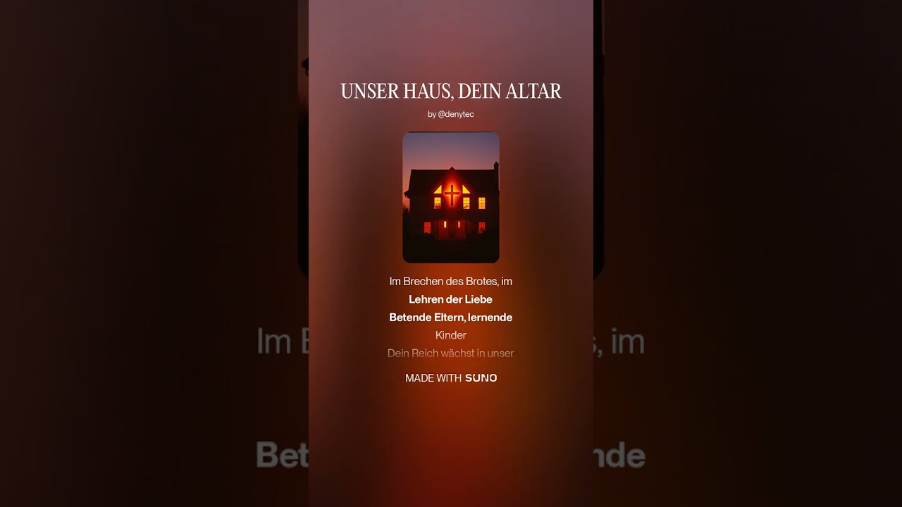 UNSER HAUS, DEIN ALTAR german   #gospel #gospelmusic #christian #christianmusic #germany #brasil