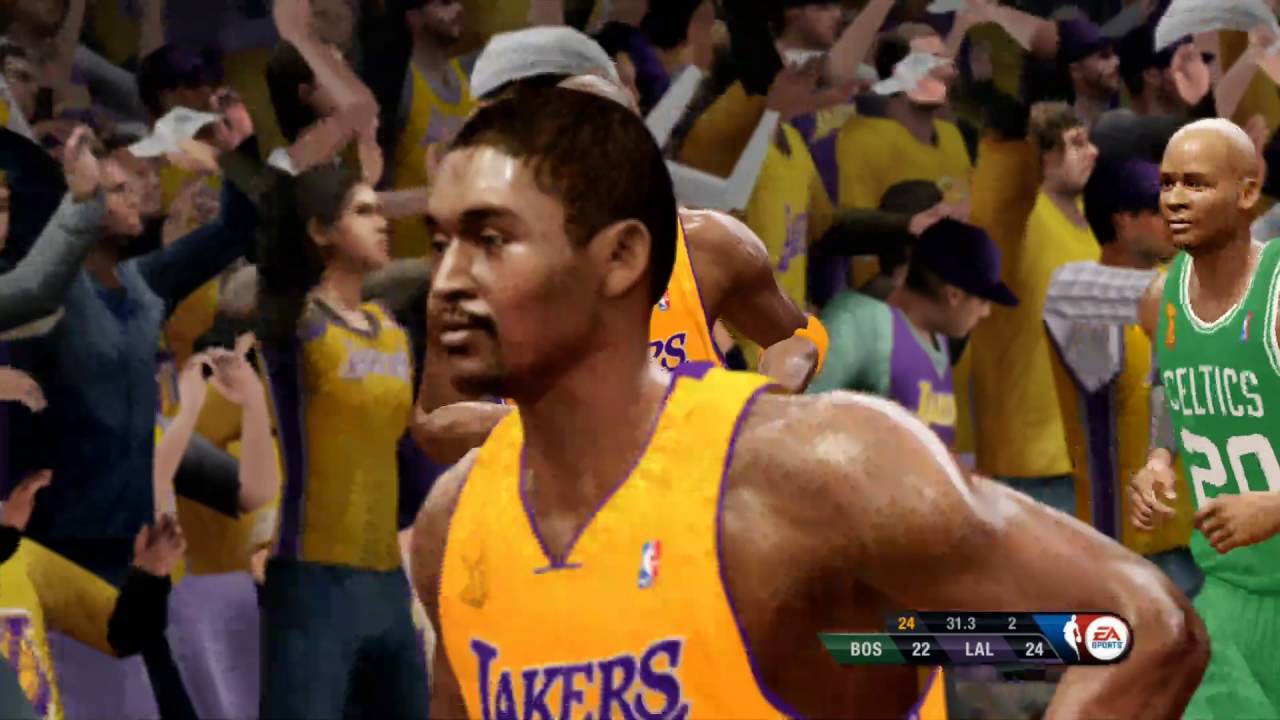 NBA Live 10 — «Селтикс» против «Лейкерс» — атмосфера финала