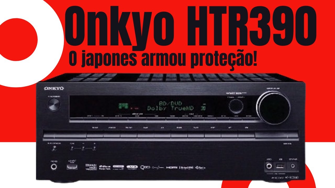 024 Onkyo HTR390 Armou proteção. Vamos desarmar! #radio #som #historiadoradio #radioantigo
