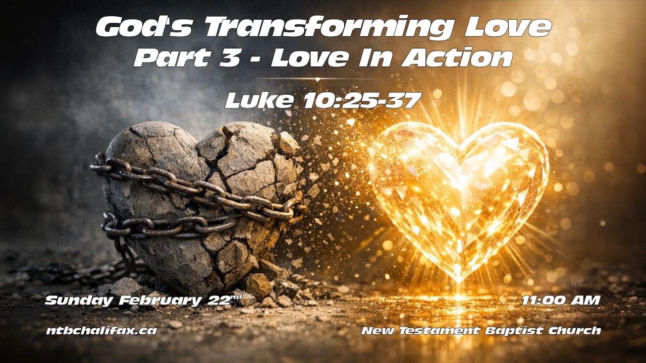 Part 3 - Love In Action -  (Luke 10:25–37)