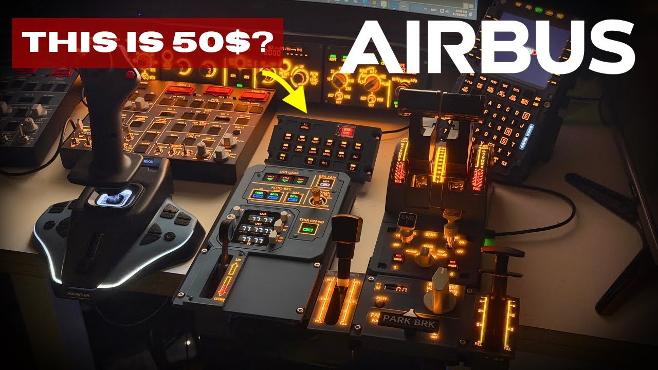 The NEW Airbus Homecockpit That EVERYONE CAN Afford?