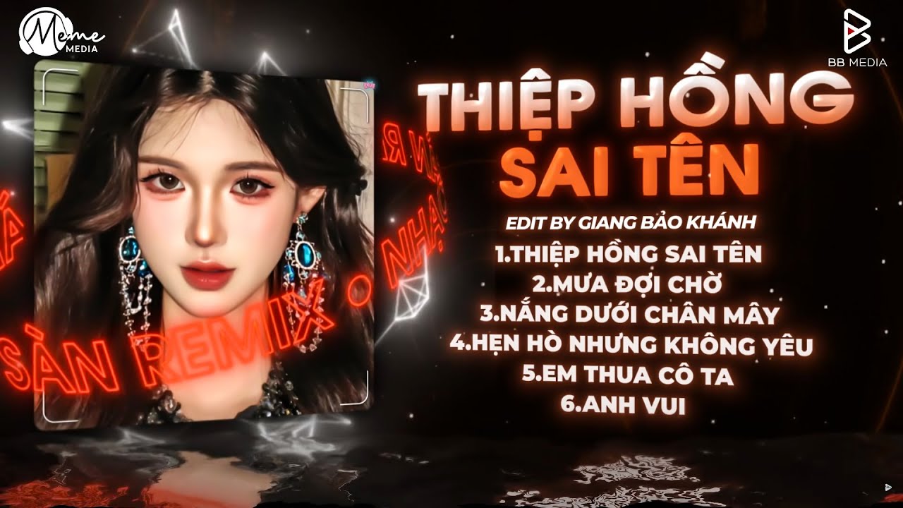 THIỆP HỒNG SAI TÊN REMIX (Bản Hot Trend TikTok) - Em Viết Thiệp Hồng Tên Em Thì Đúng Remix TikTok
