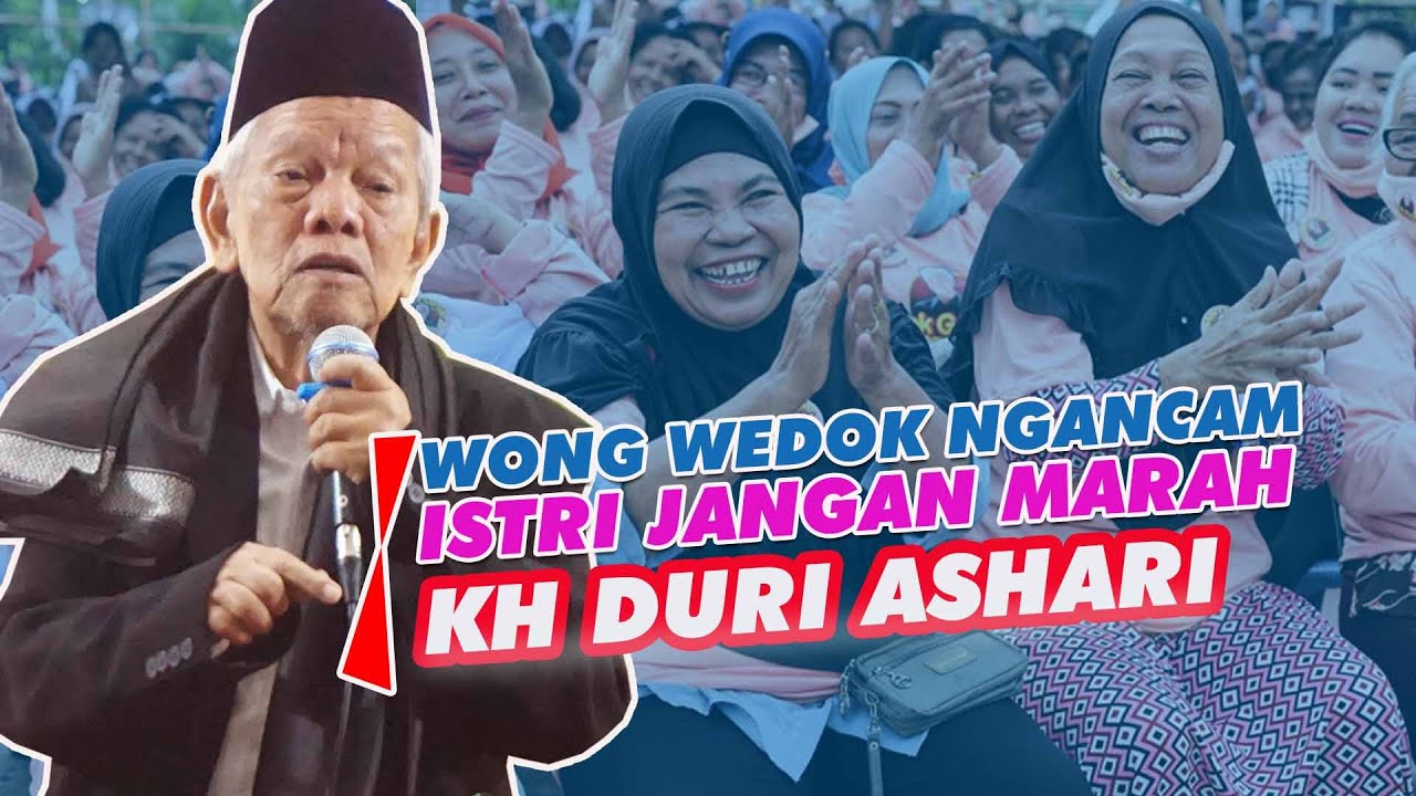 CERAMAH KH DURI ASHARI LUCU PENUH ILMU DENGARKAN PARA WANITA LIVE PALUR SUKOHARJO