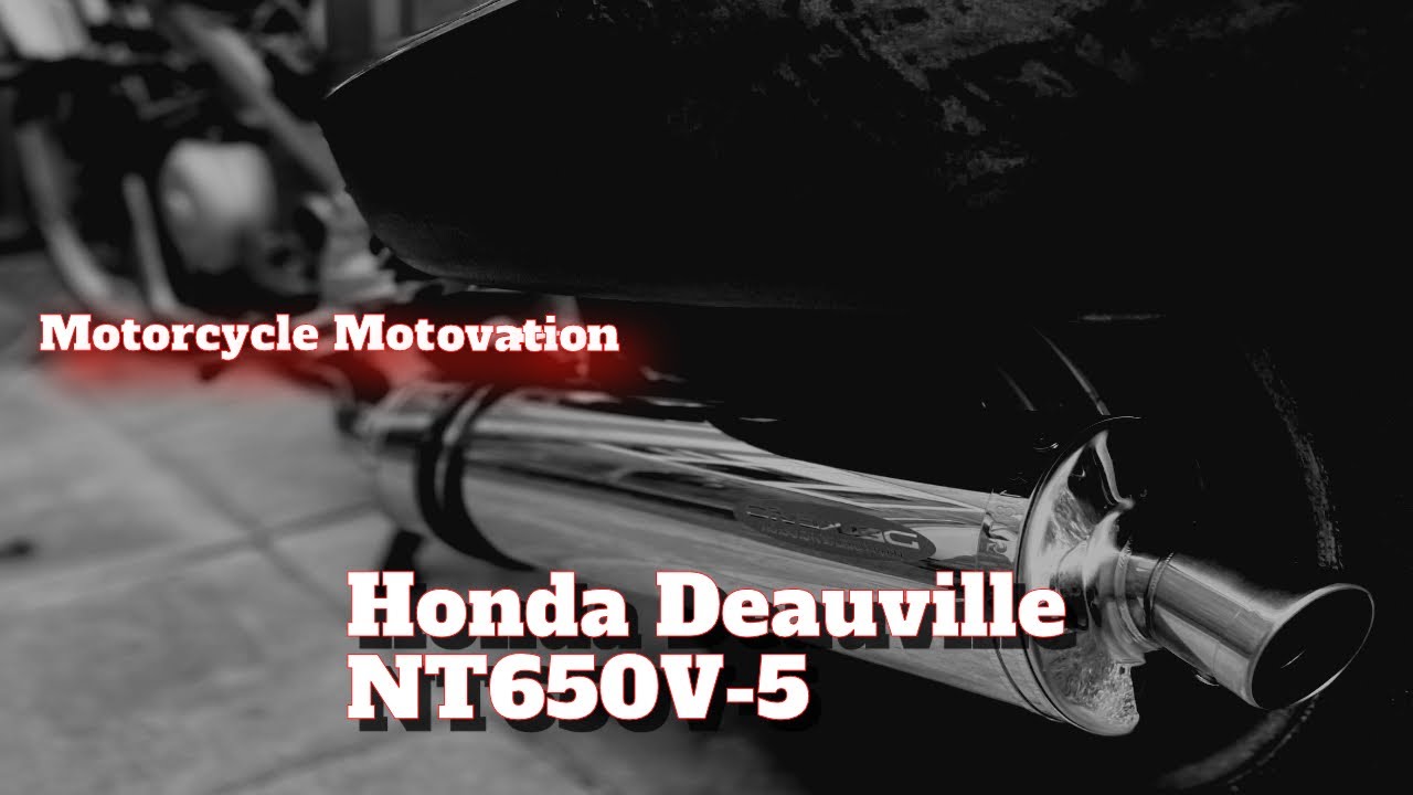 Honda Deauville NT650V5  Changing The 4 Spark Plugs. Adding A Facet Pump