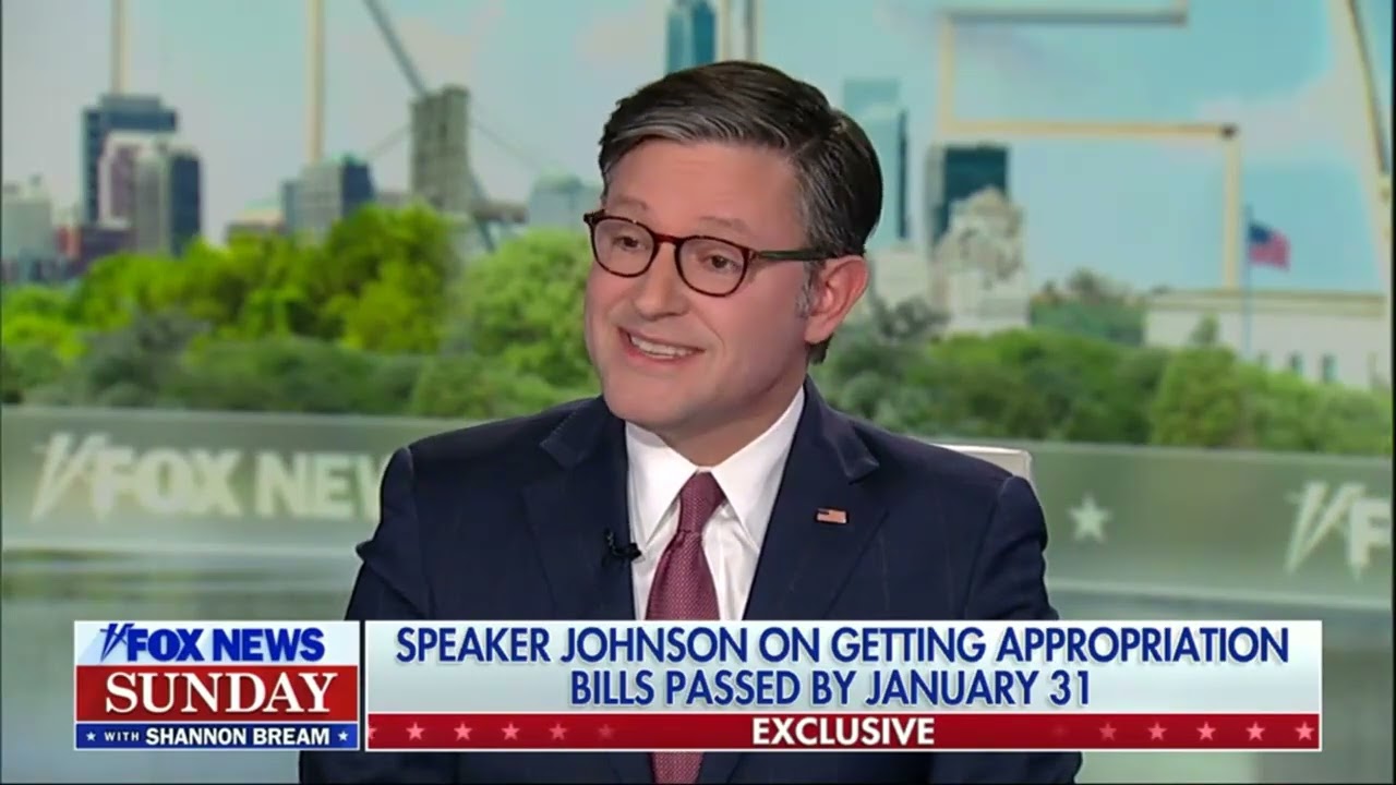 Speaker Johnson Joins Fox News Sunday with Shannon Bream
