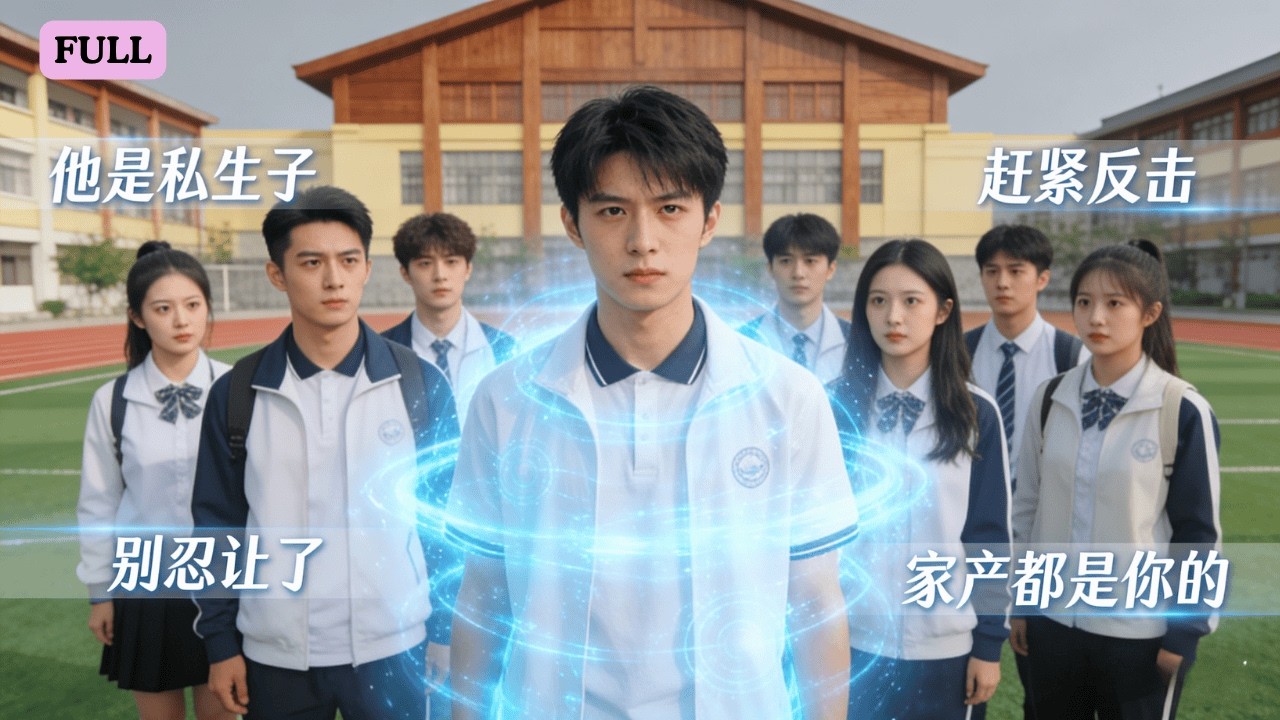 【全集】忍气吞声20年，运动会看到弹幕我炸了！夺我家产？抢我金牌？统统还回来！弹幕救我！发现自己是悲惨男配后，我让假少爷和渣爹付出了惨痛代价！我靠弹幕预知反杀私生子弟弟，夺回亿万家产和真爱！ #复仇