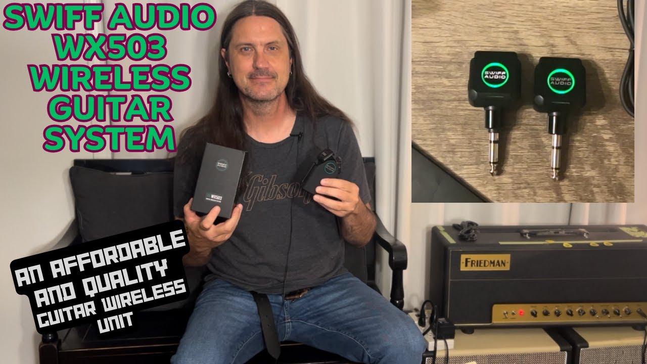 Swiff Audio WX503 - An Affordable And High Quality Guitar Wireless System!
