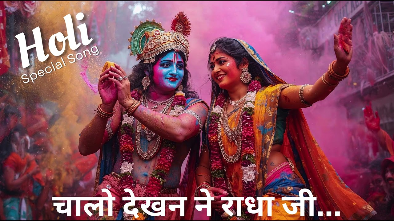 चालो देखन ने राधा जी थाको कान्हो नाचे रे चालो | Krishna Bhajan 2026 | Radha Krishna Bhajan