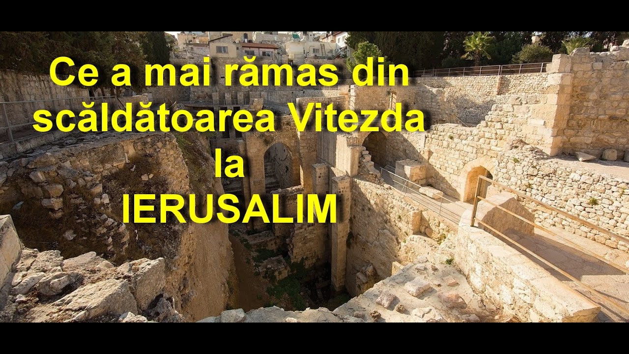 Ierusalim-scaldatoarea Vitezda si biserica Sf.Ana - reportaj Titi Dinca