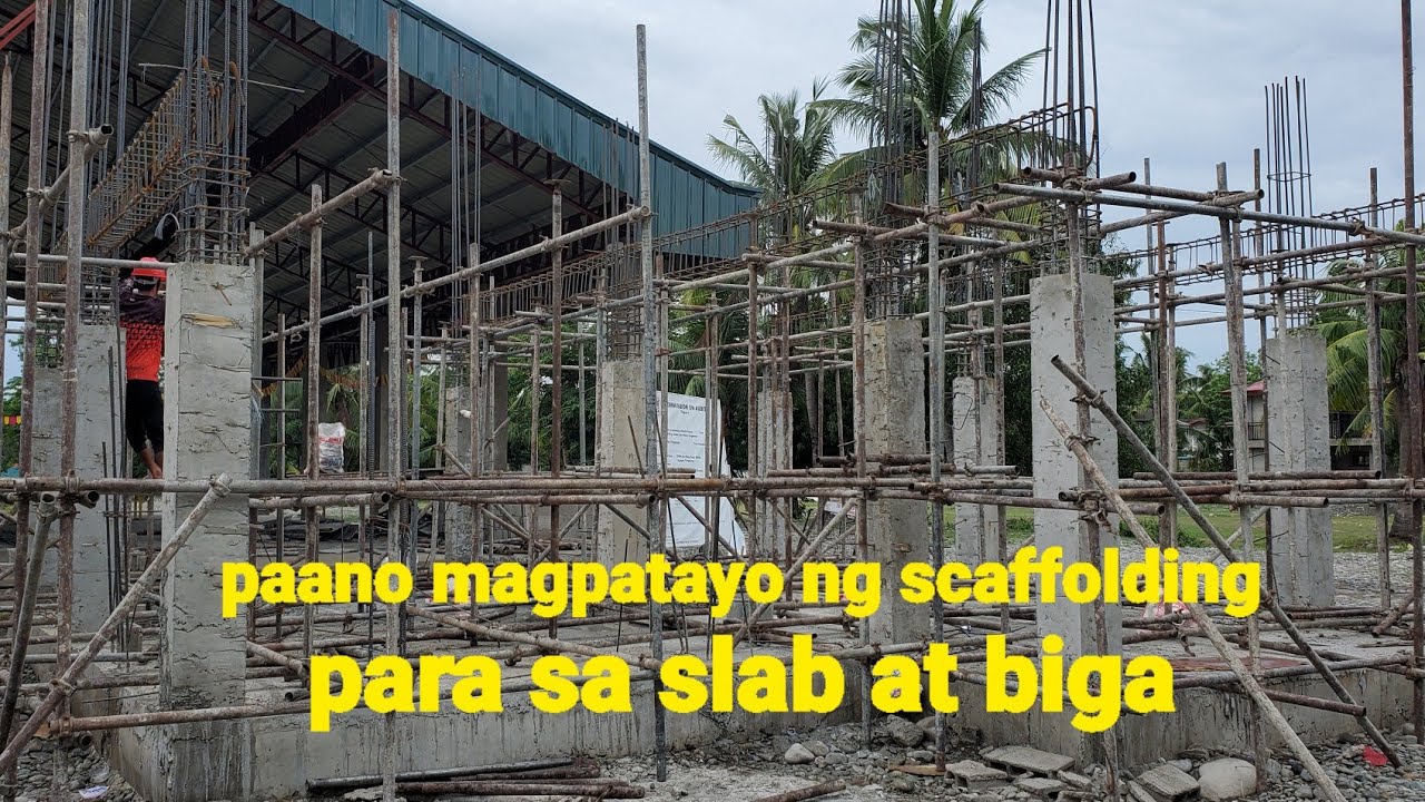 paano magpatayo ng scaffolding