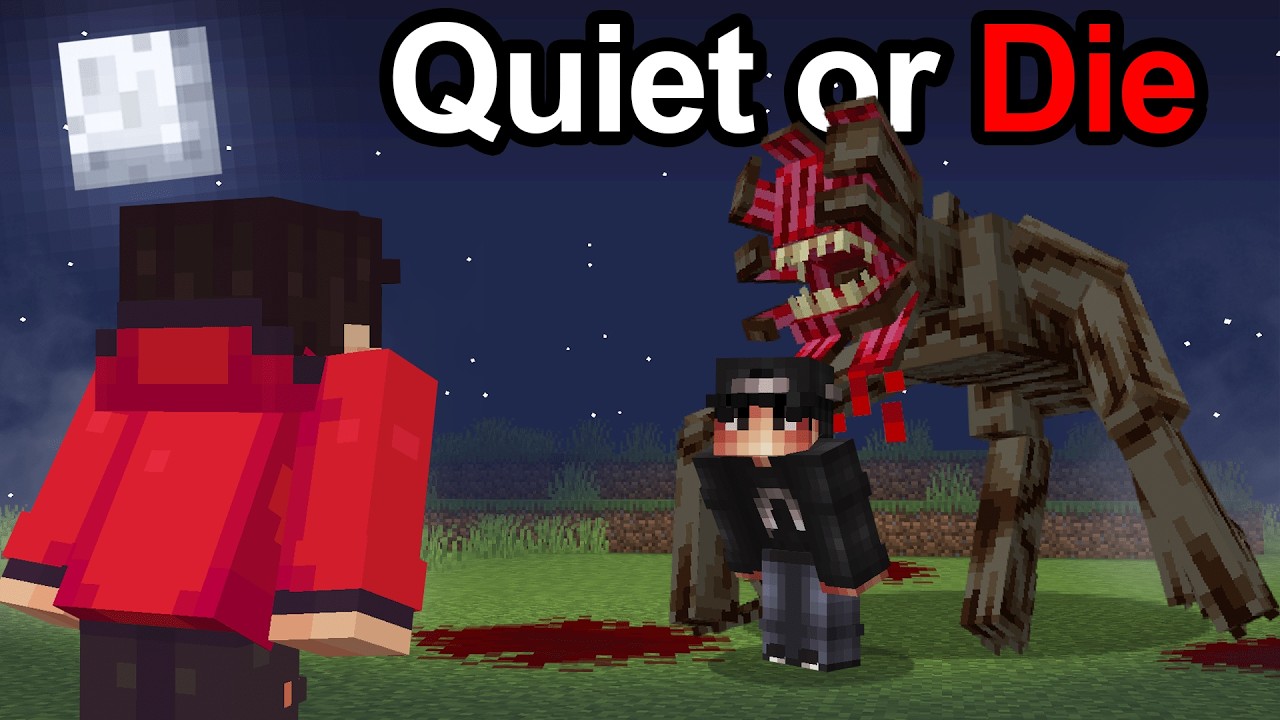 Do NOT Talk.. or Minecraft Gets MORE SCARY!