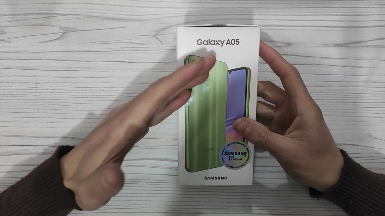 Samsung Galaxy A05-Yangi seriyada o'zgarishlar mavjud emas(mi)?/Unboxing  #unboxing #uzbekistan #top