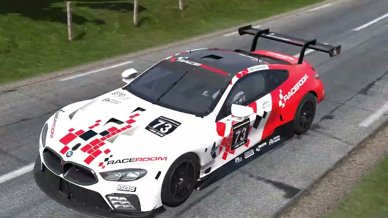 BMW M8 GTE Sending It On Swedish Hillclimb | Raceroom Experience