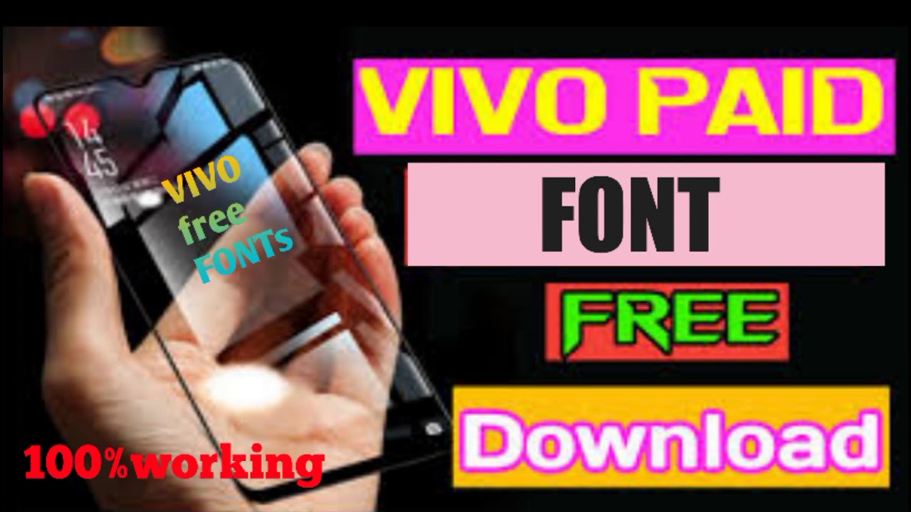 How to get vivo fonts for free||RC OnlineTech||