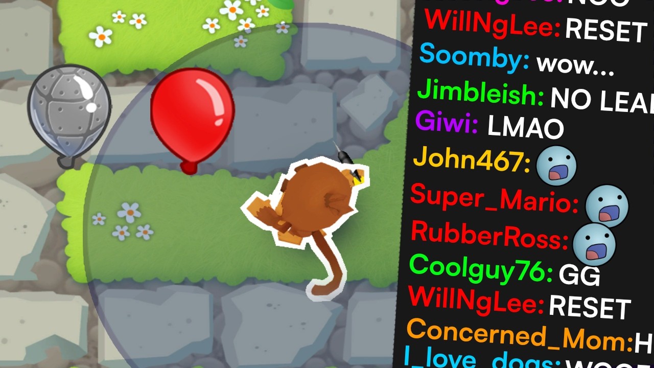 Twitch Chat Tried Beating Bloons TD6. It went Horrible.