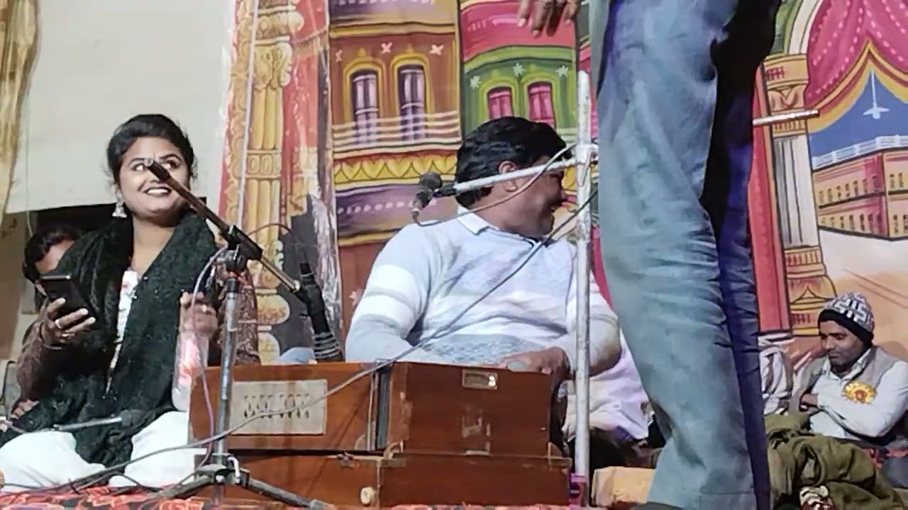 बबलू रंगीला और नेहा दिसोदिया बुंदेली जवाबी लोकगीत ग्राम टोला खगारन भव्य मेला महोत्सव 2026