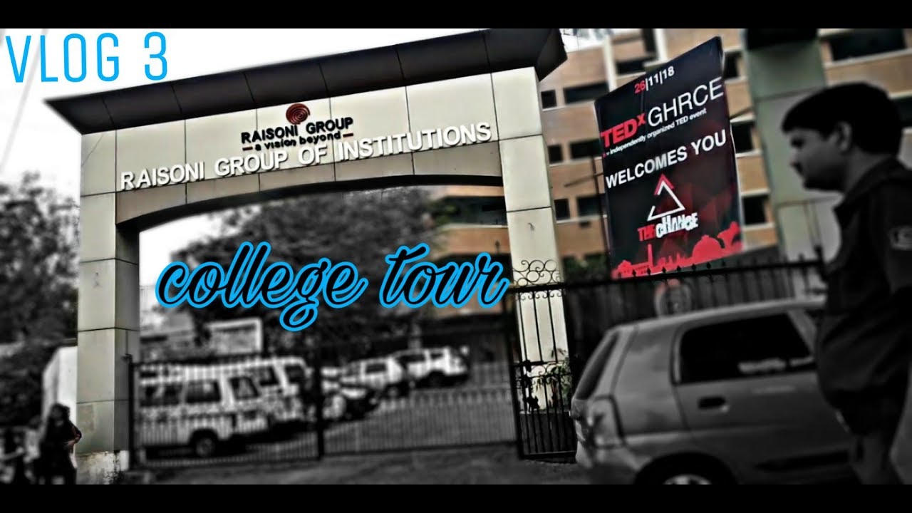 GH Raisoni college tour..