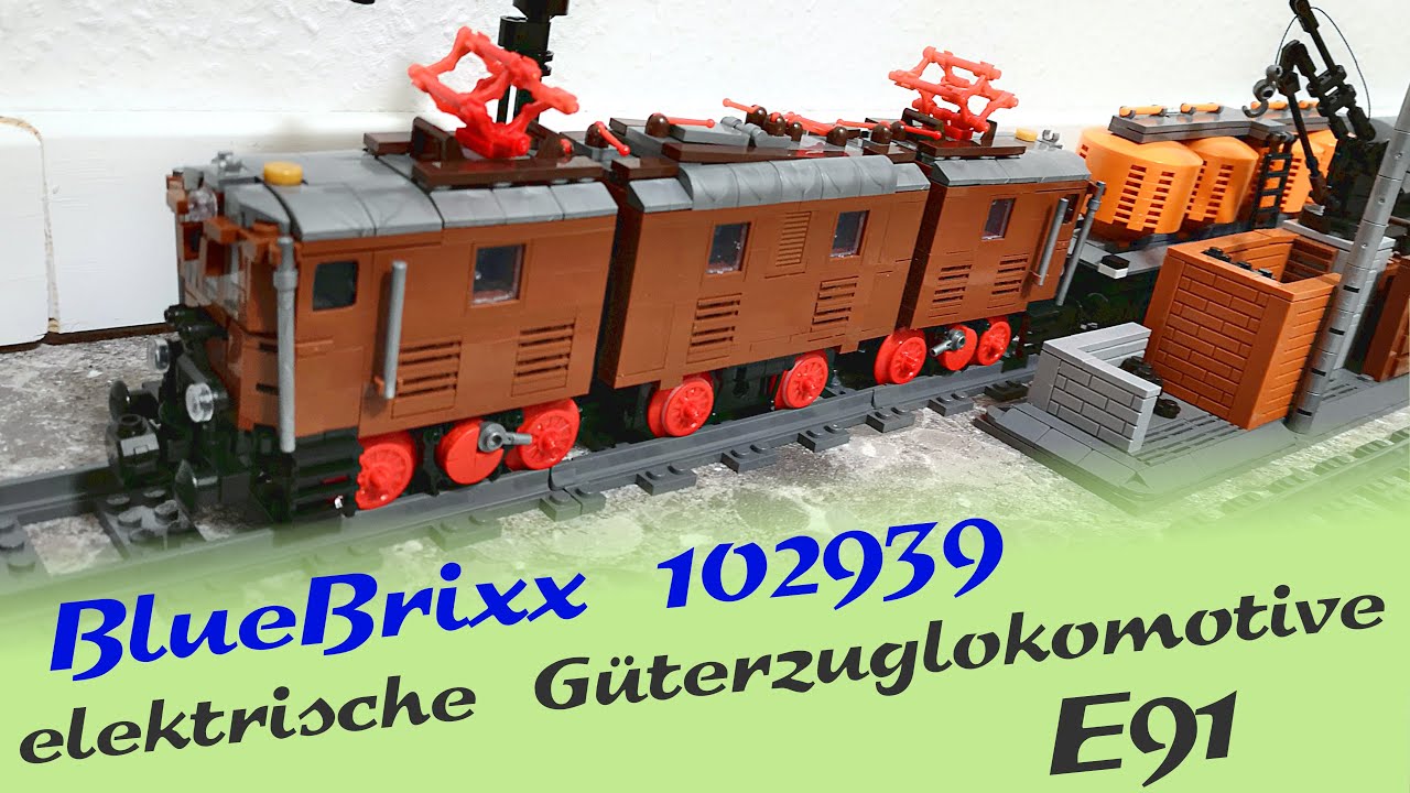 ◄ BLUEBRIXX 102939 ► E91 - Elektrische Güterzuglokomotive ║Preis, Qualität und Motorisierung möglich