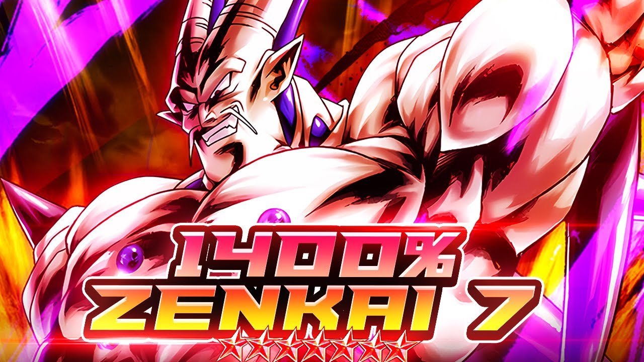 Z7, 1400%, 14* RED OMEGA SHENRON IS A DECENT ZENKAI BUT A MUCH BETTER BENCH! | Dragon Ball Legends