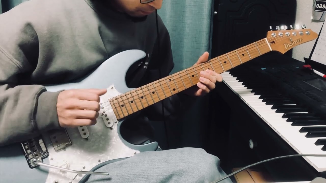 エレキギターの生音