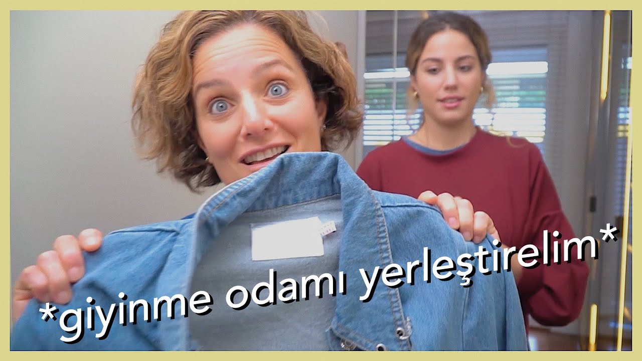 ANNEMLE GİYİNME ODAMI YERLEŞTİRDİK! 😱 | Dolap Turu👗
