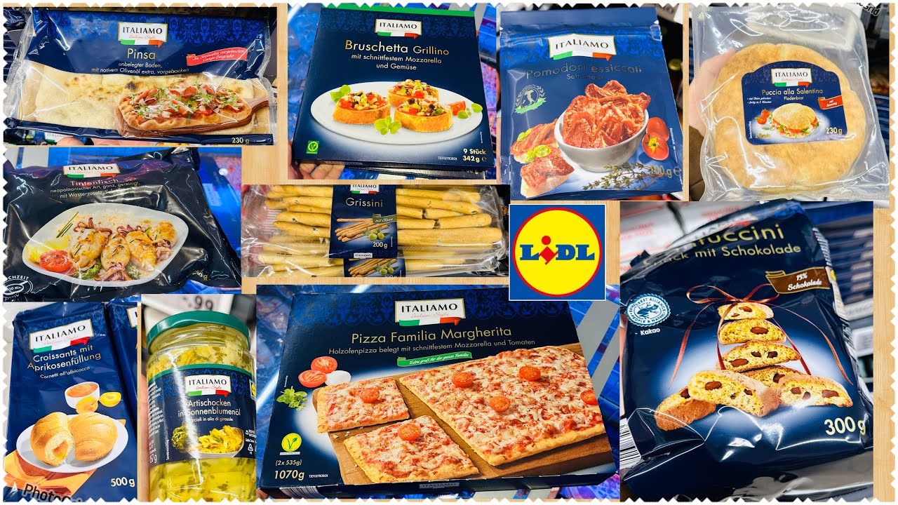 Lidl 25 1 2026جديد ليدل في 😍منتوجات الغذائية من دولة إيطاليا🤩