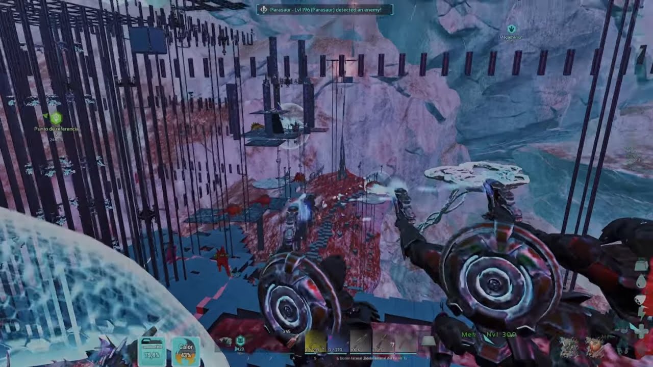 SMALL TRIBE DEFEND REDLIGHT AGAINTS BIG TRIBE (ARK ASCENDED )