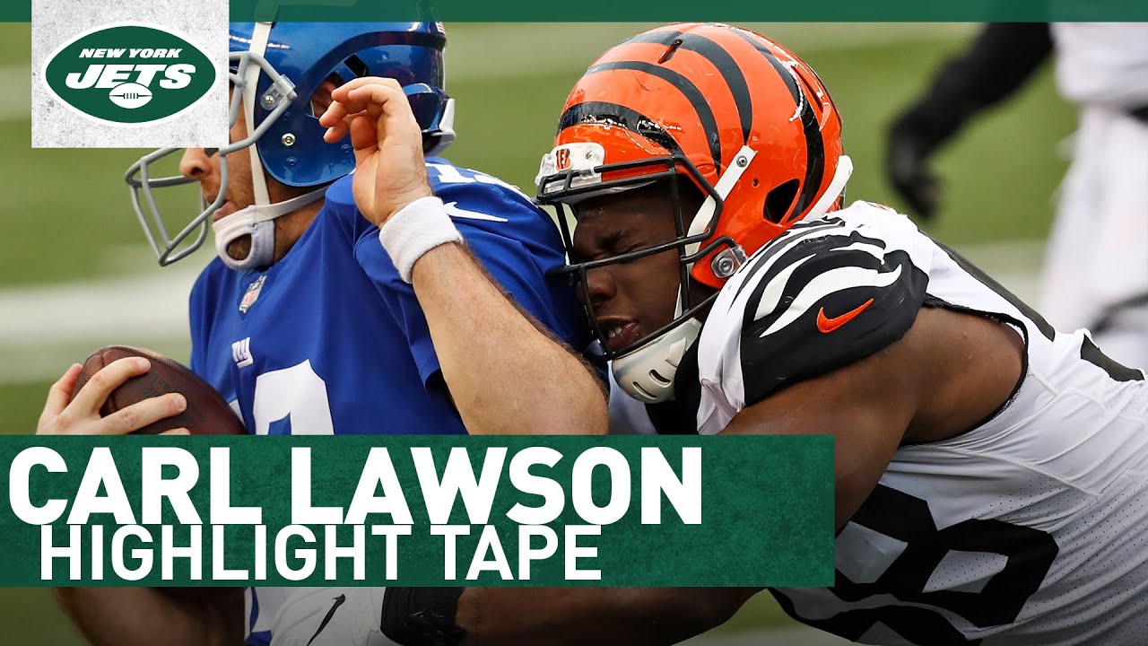 HIGHLIGHT TAPE: DE Carl Lawson | New York Jets | NFL