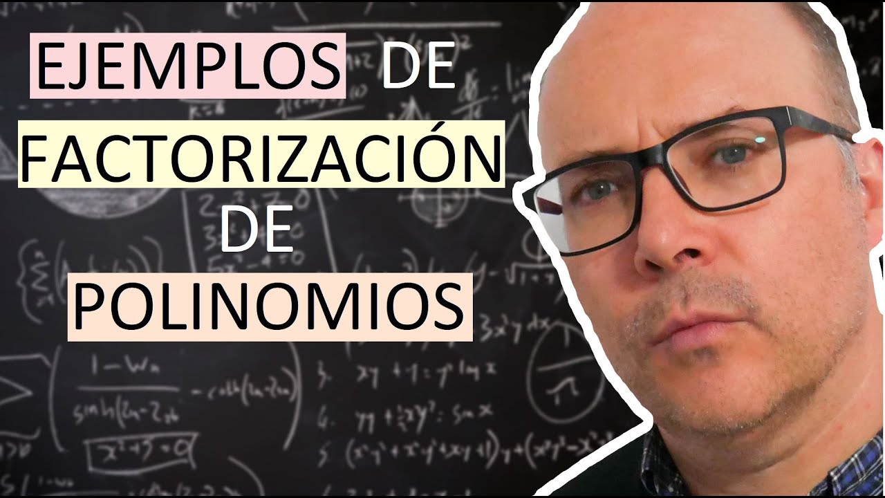Ejemplos de factorización de polinomios.  #QuédateEnCasa y Aprende #Conmigo