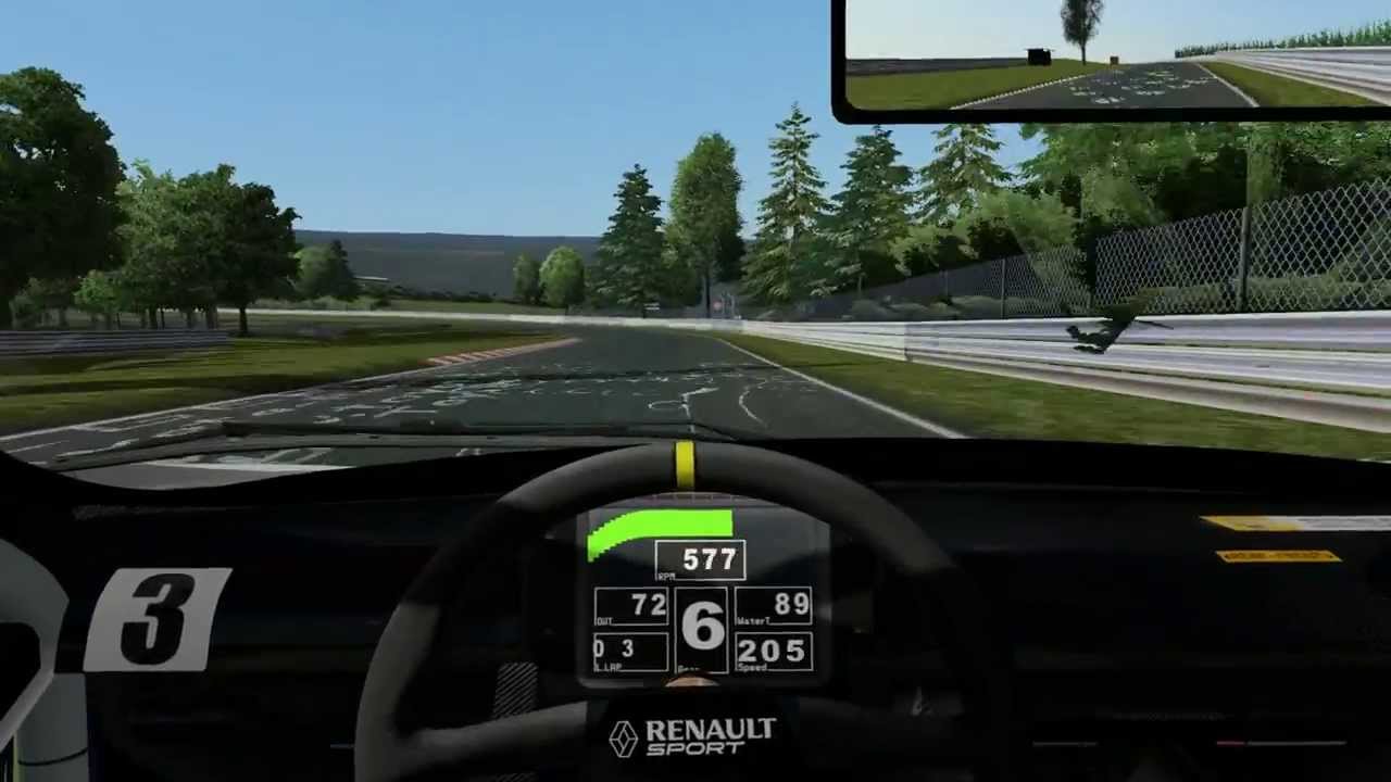Shadowplay test rFactor 2 Nordschleife