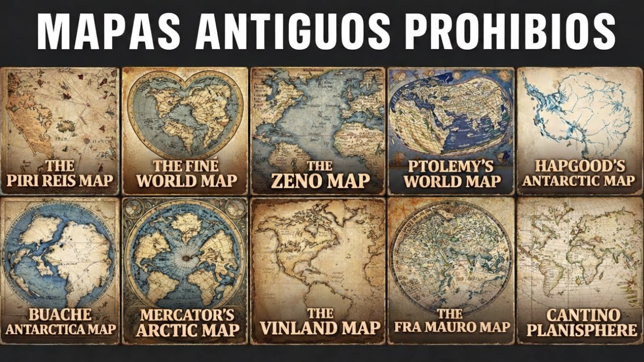 10 mapas antiguos que revelan geograf&iacute;as imposibles
