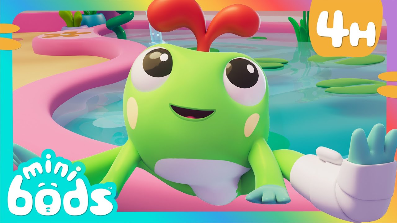 Froggy Friends on the Mend 🩹🐸| Minibods | Preschool Cartoons