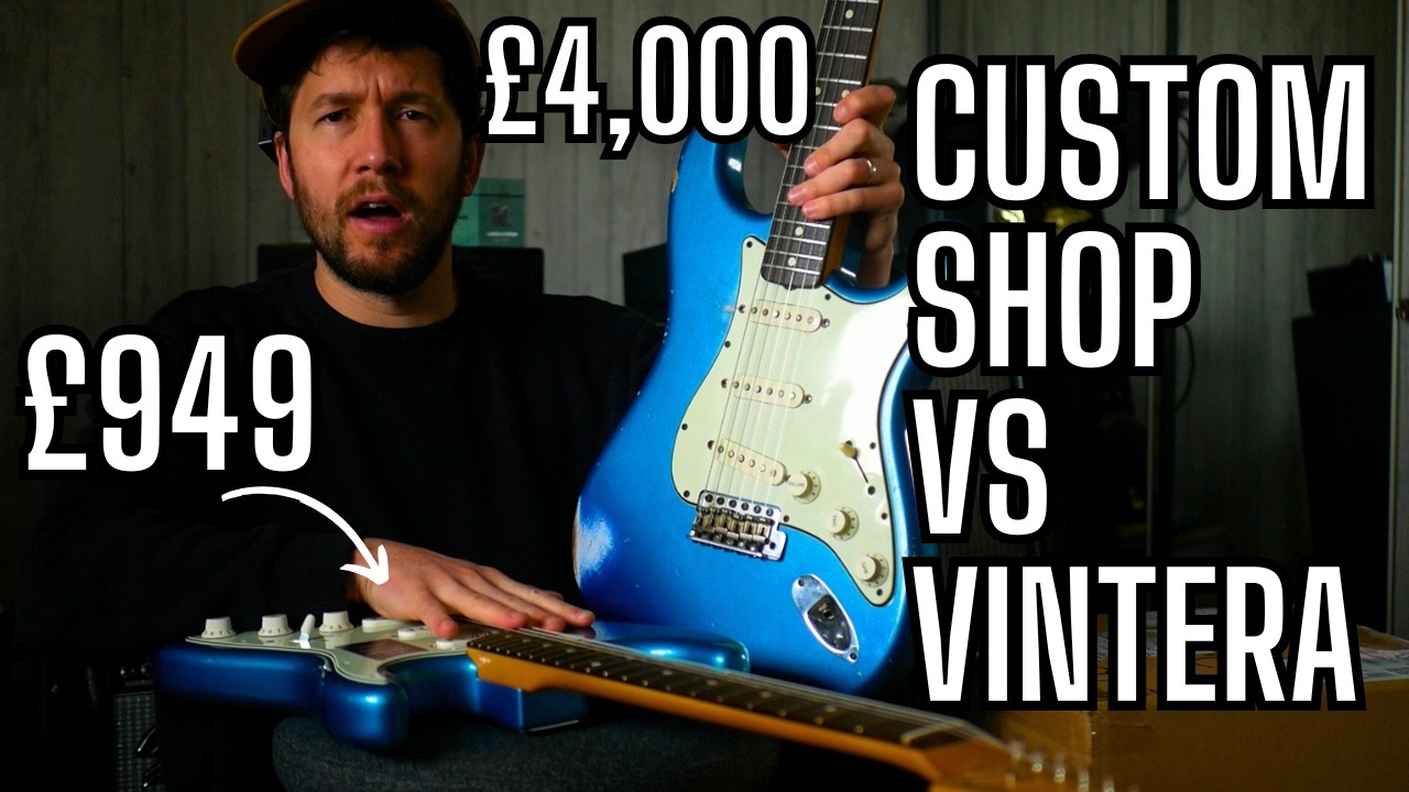 Fender Custom Shop Strat против Vintera Strat? Есть ли существенная разница?