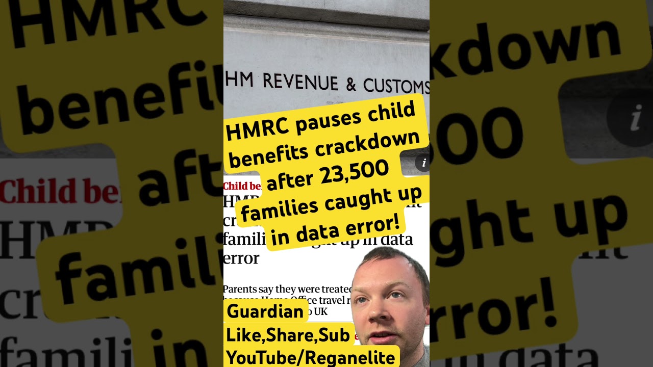 HMRC приостанавливает проверку детских пособий после того, как 23 500 семей обнаружили ошибку в д...