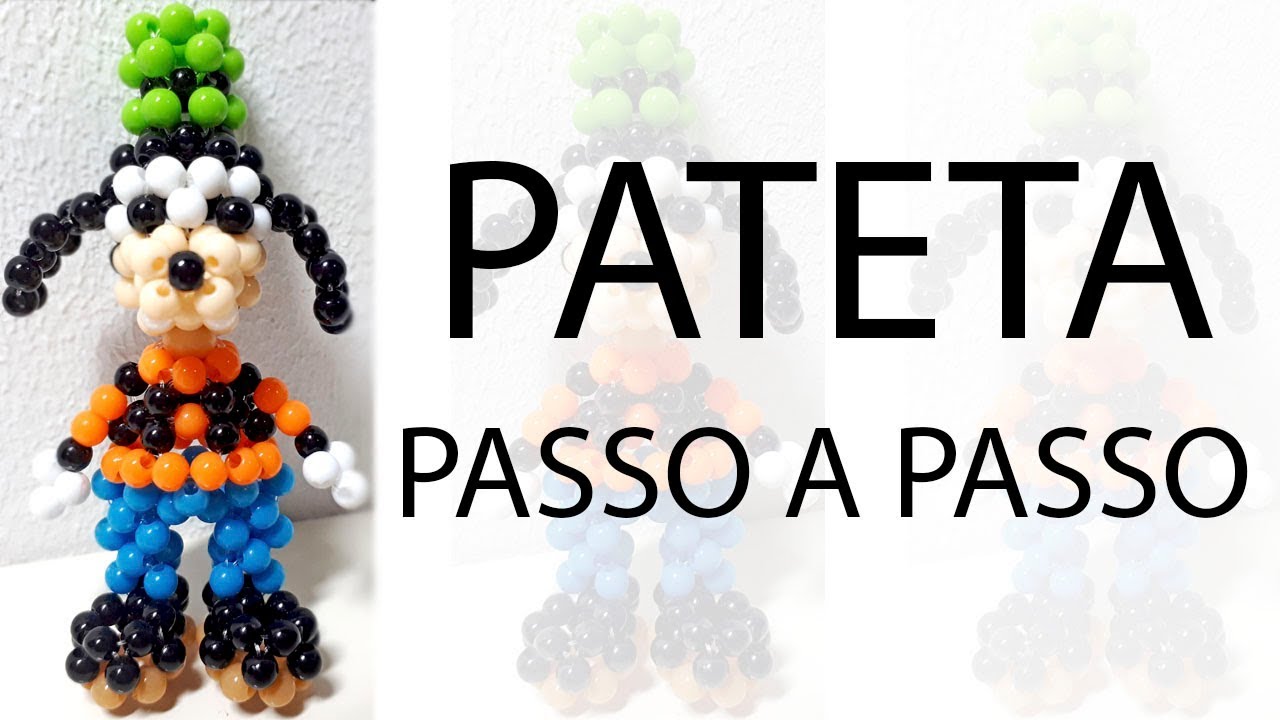 DIY - Pateta de Miçangas Passo a Passo