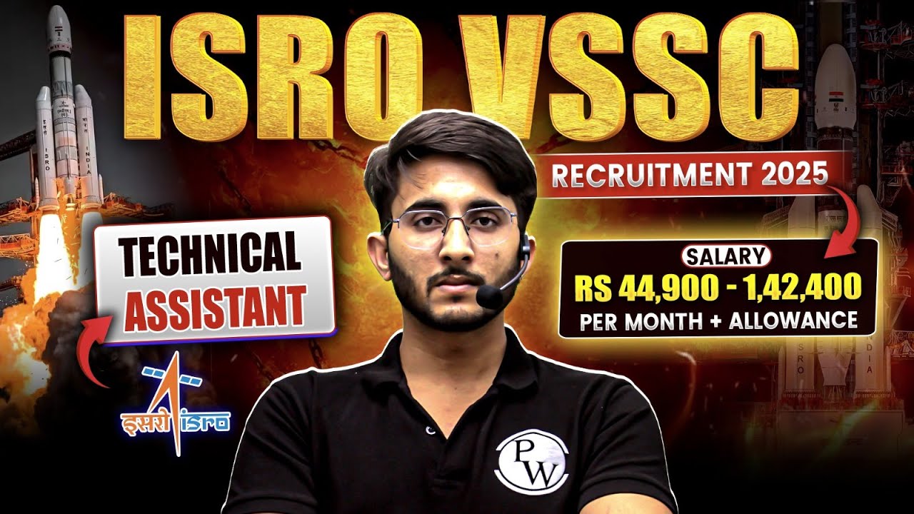 ISRO ( VSSC ) Recruitment 2025 | Exciting Opportunities for B.E/BTech Aspirants | Complete Details