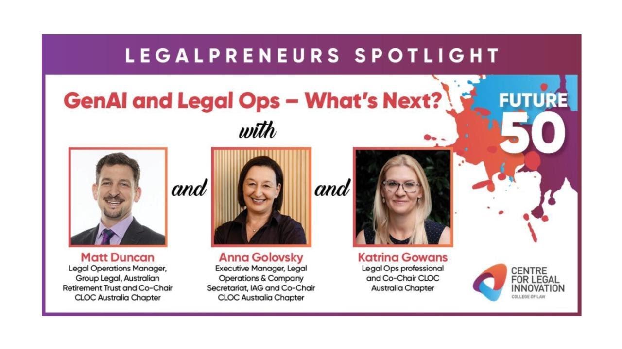 Future 50 Spotlight: GenAI and Legal Ops - What's Next?
