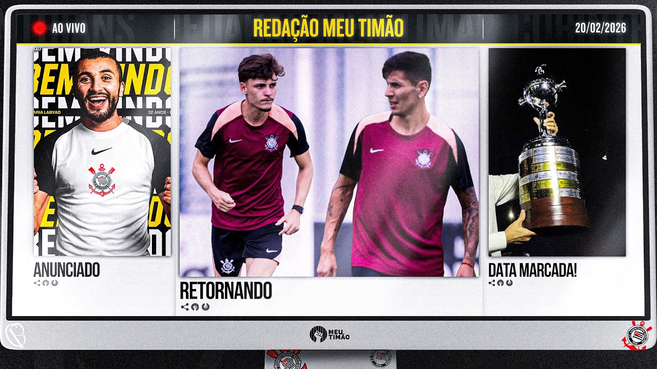 LABYAD É ANUNCIADO PELO CORINTHIANS | BIDON E ANGILERI DEVEM ENFRENTAR A PORTUGUESA | LIBERTADORES