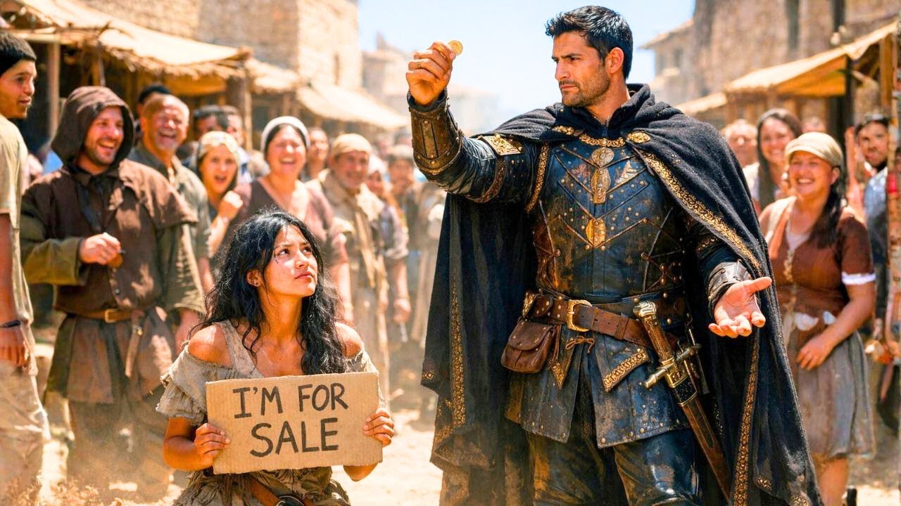 Everyone laughed at her for sale.. UNTIL THE ALPHA KING STOOD UP AND ASKED, “HOW MUCH DOES SHE COST?