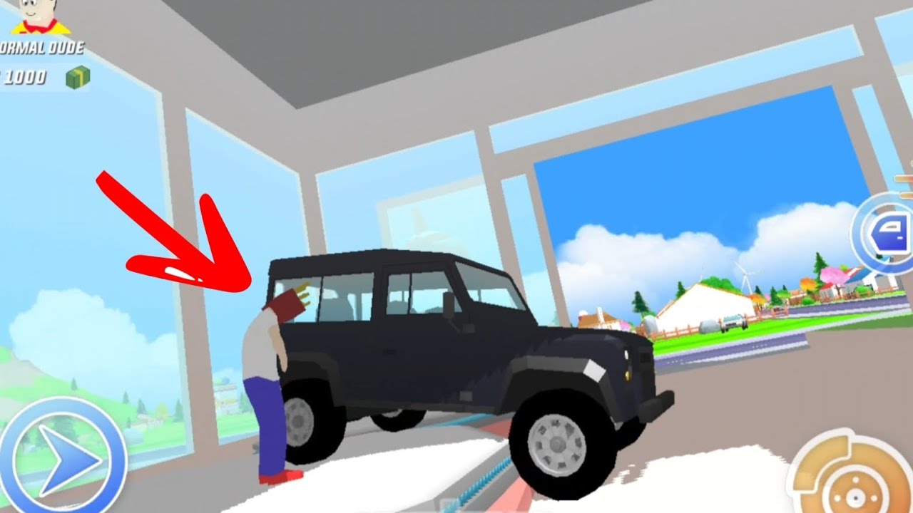 Merampok mobil Jeep di dealer mobil  - Dude Theft War 