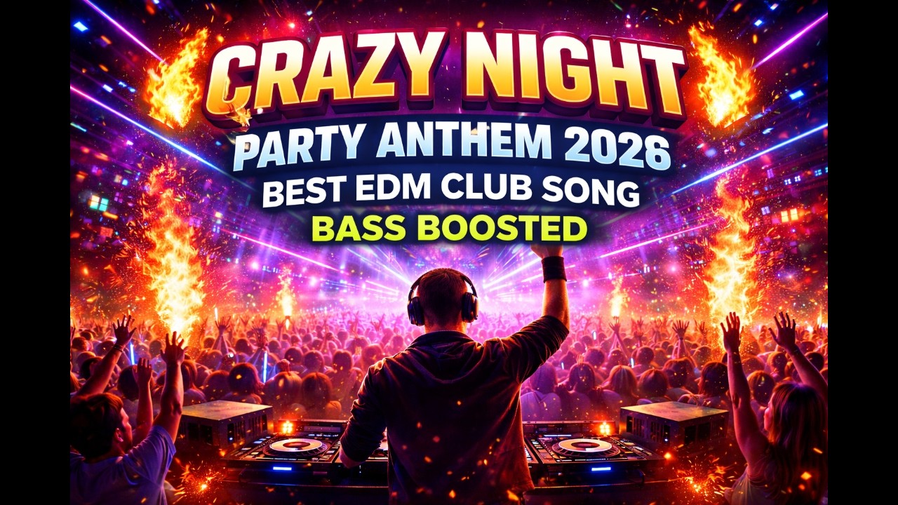 CRAZY NIGHT 🔥 Party Anthem 2026 | Best EDM Club Song | Bass Boosted Dance Music