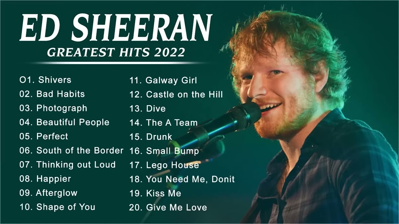 Ed Sheeran Greatest Hits Full Album 2023 | Ed Sheeran Best Songs Playlist 2023