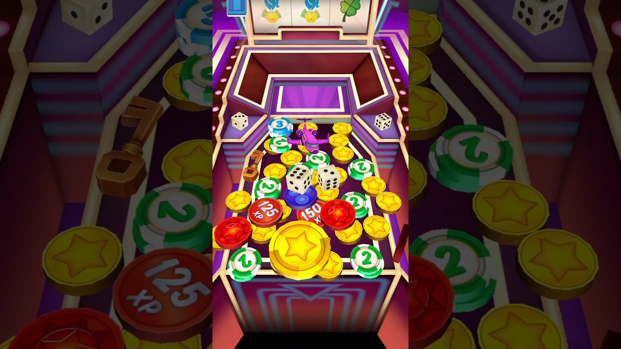 Coin Dozer Bonus Level Fire