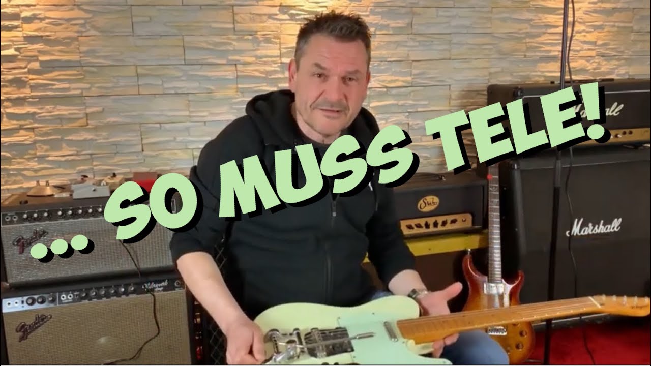 Tele Upgrade! Wagner T-Style mit Duesenberg Tremola