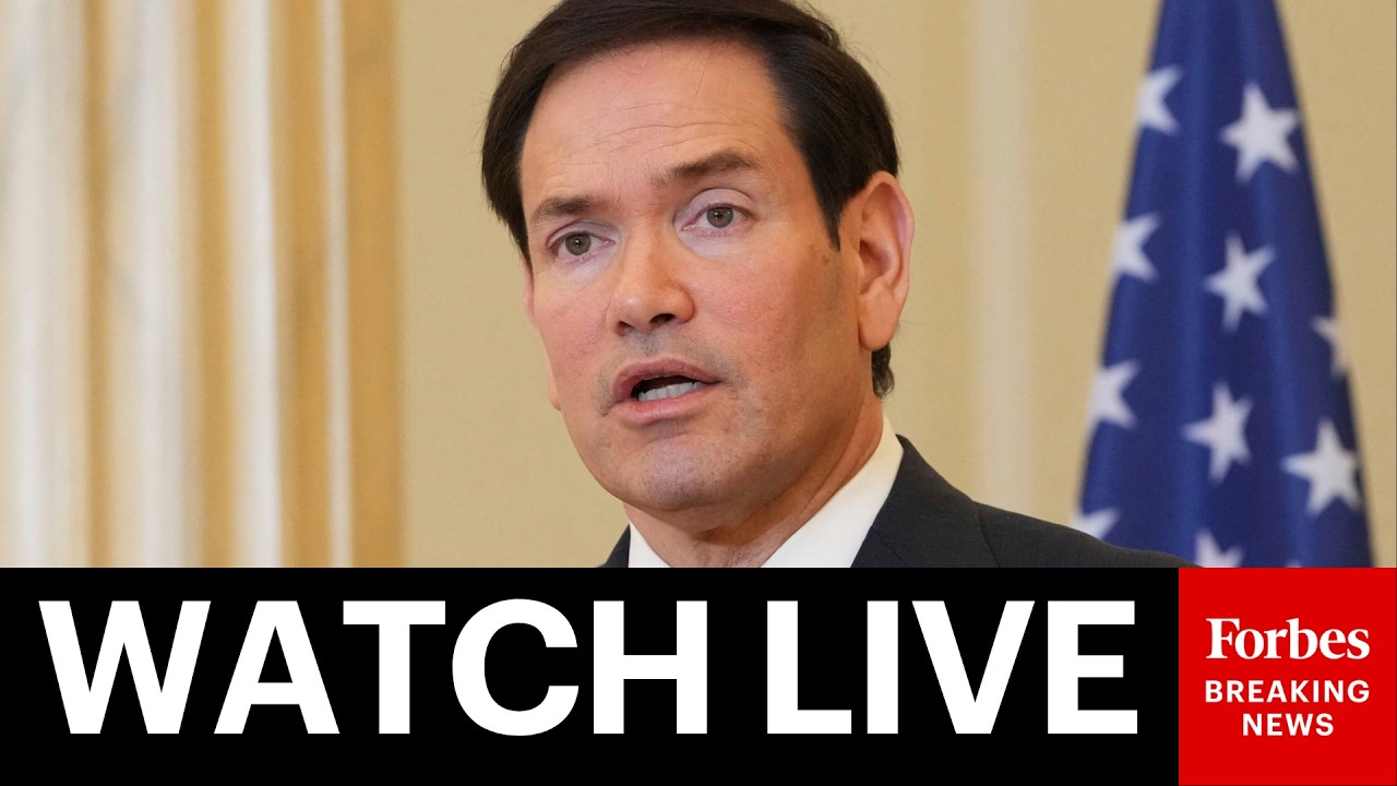 LIVE: Marco Rubio Delivers Remarks In Athens, Greece