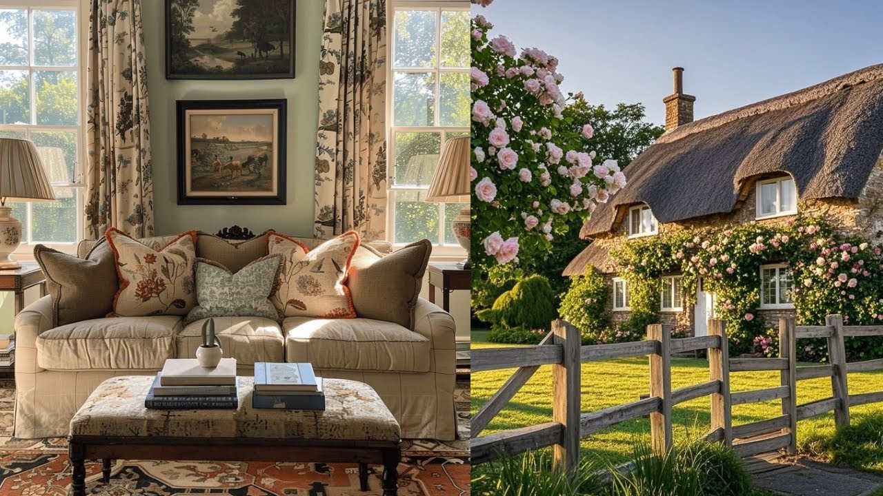 Muted Pastels & Timeless Patterns: Embrace English Country Charm | English Countryside Home Decor