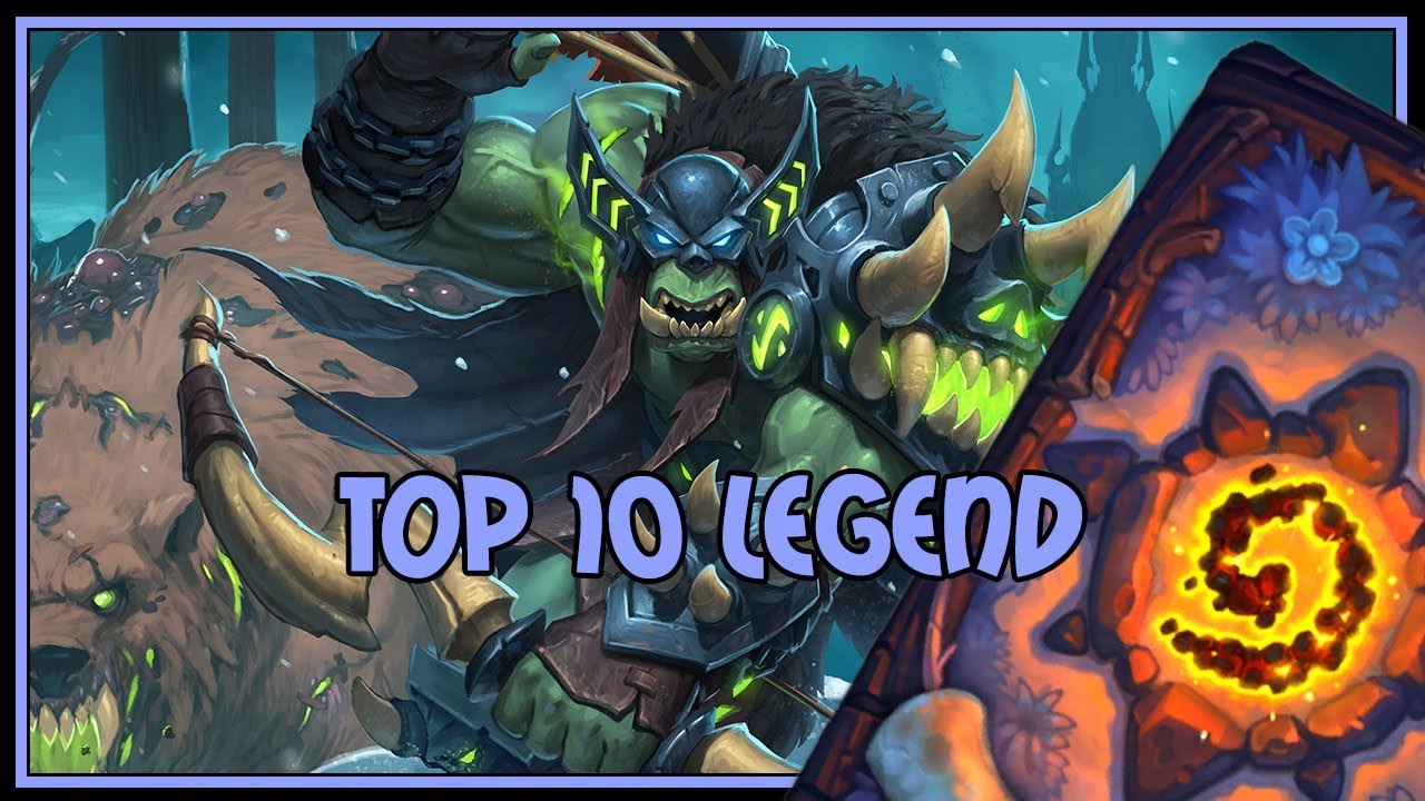 Hearthstone: Kolento with midrange hunter in top 10 legend