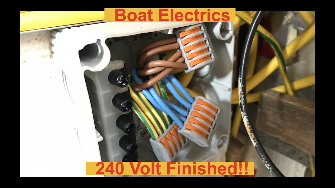 Narrowboat Refit #68 240 Volt Electrics Done!!!